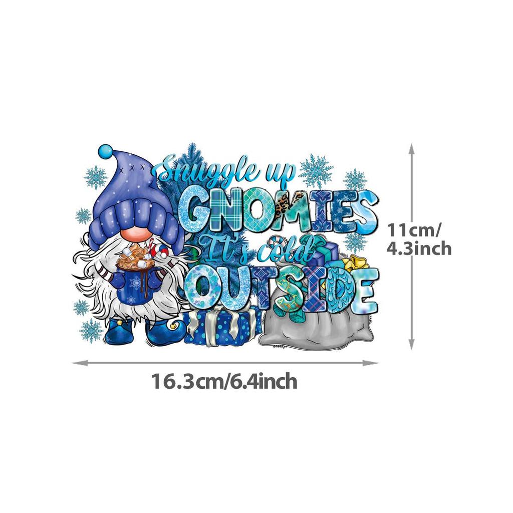 Детская одежда нашивка термонаклейка рождественский подарок ребенку наклейки толстовки топы своими руками моющийся термопресс виниловая нашивка для одежды