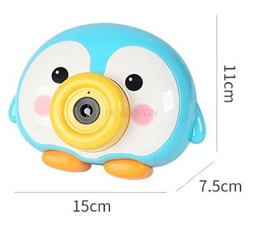Bubble Machine Penguin Camera Style Girl Heart Blowing Bubble Ins Children'S Electric