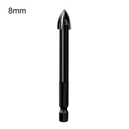 Треугольник из легированной стали, стекло, керамическая плитка, сверло, перфоратор, деревообрабатывающий инструмент