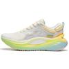 Li Ning Lijun 6 Reflective Stability Support Low Top Running Shoes Women Running Shoes White Yellow ARZS002-14