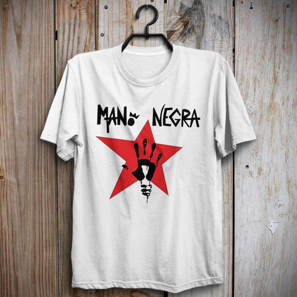 La Mano Negra Manu Chao La Mano Ретро Футболка Mala Vida Puta's Fever Casa Babylon Унисекс Футболка
