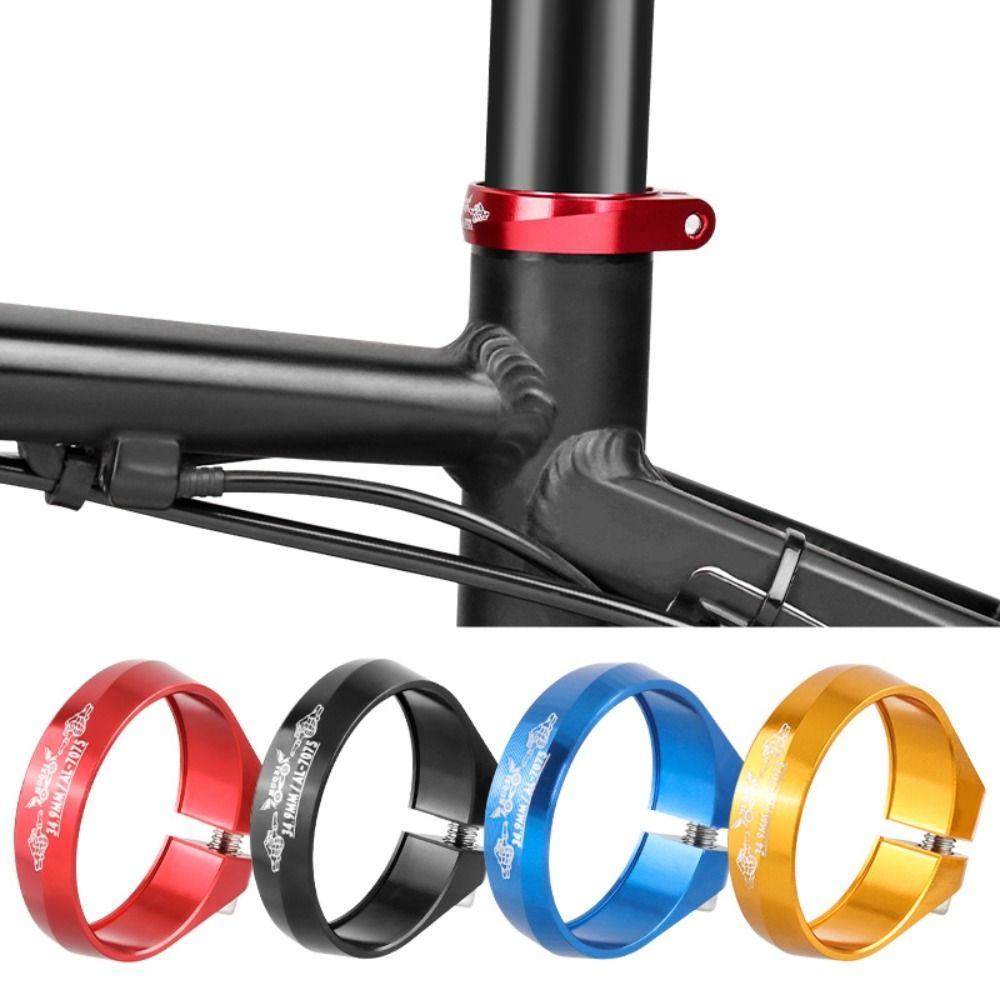 Screw Lock Bicycle Seatpost Clamp Ultralight Quick Release Clamp Bike Seat Post Clamp MTB