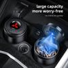 Car Interior Ashtray LED Light Portable Smoke Ashes Holder For Mitsubishi Lancer Ralliart ASX Mirage Pajero Xpander Attrage L200