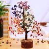 Seven Chakra Crystal Tree Crystal Bonsai Tree Showpiece for Home Decor Vastu Gift Items for Home Decoration Hall Healing Crystals Tree Gifts