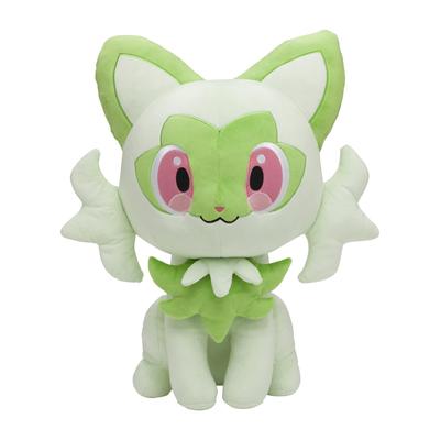 Оригинальная плюшевая игрушка из Pokémon Center, в натуральную величину, Мяускат 50 x 44 x 41 (В x Ш x Г: см)