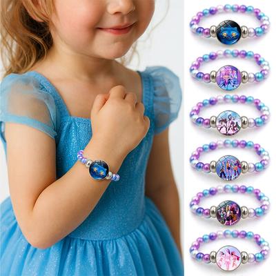 K-pop D-Охотник на демонов Браслет Ожерелье K-pop Воин Костюм Аксессуары Аниме Охотник Фан Любитель Подарки Ювелирные Аксессуары