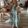 Spring Summer Women's Trendy Printed Strap Dress for Women Casual Dresses