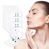 160Pcs Waterproof Face Lifting Tapes Invisible Neck Lift Tape V-Shape Face Tape  Overnight Use