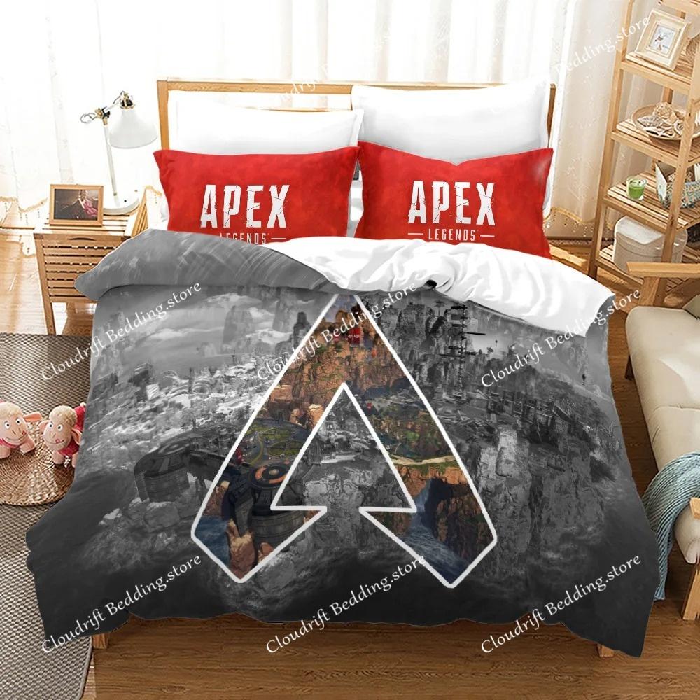 APEX Legends Bedding Set Single Twin Full Queen King Size Shooting Game Bed Set Aldult Kid Bedroom Duvet cover Sets 3D Print