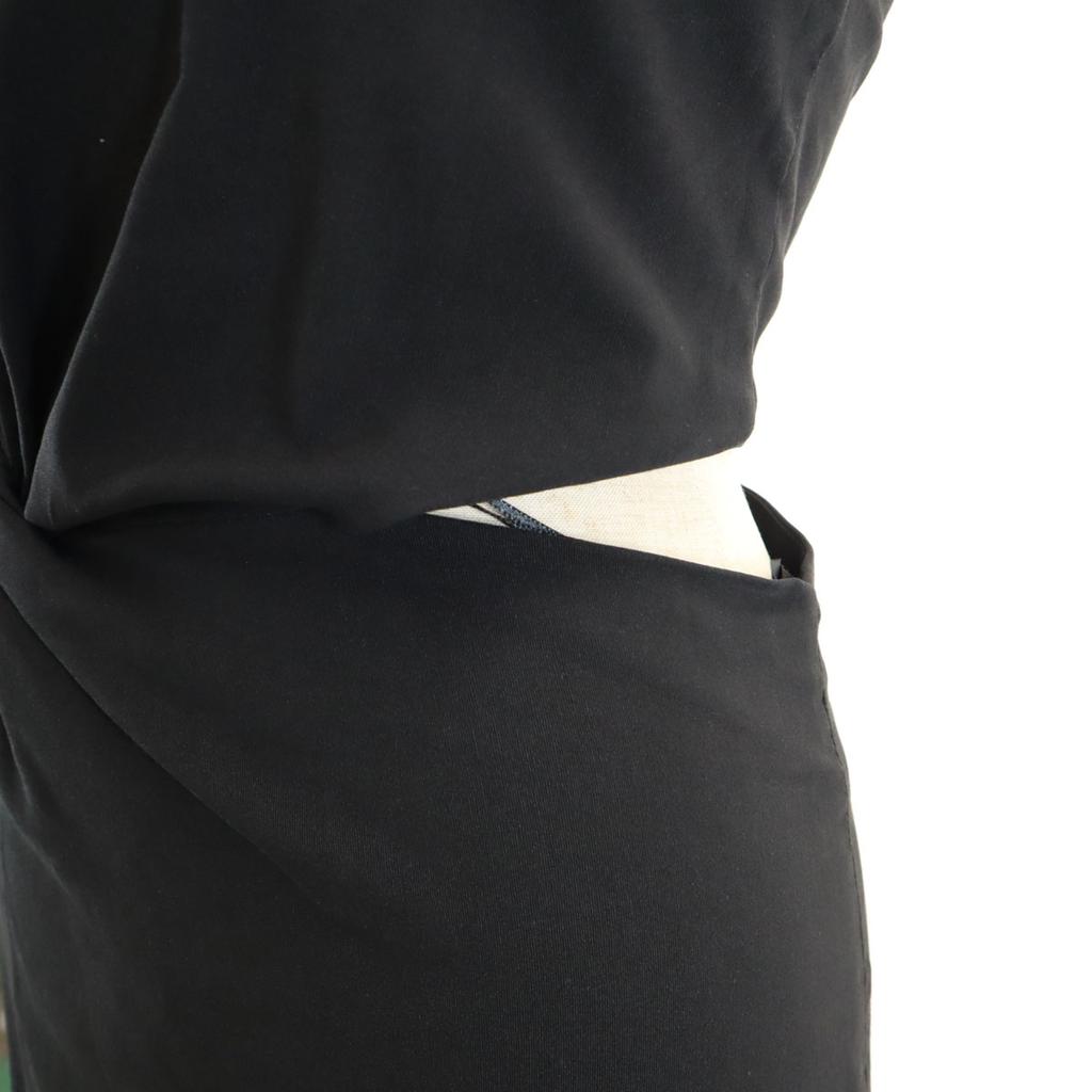 Неиспользованное ZARA Платье без рукавов Длинное XS черное Женское Б/у