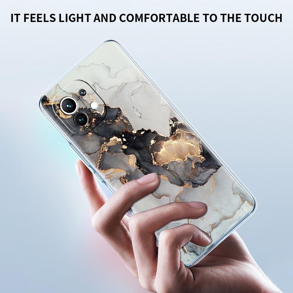 Marble For Poco X5 X3 NFC F5 F4 F3 M3 Clear Phone Case For Xiaomi 12T 12 13 Lite 11 Ultra Mi 10T 5G 11X Pro 11T Silicone Cover