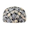 Vintage Newsboy Cap Y2k Plaid Painter Cap Retro Women's Beret  Streetwear