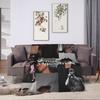 Fede V-Vigevani Warm Blanket Club Misterios Airplane Travel Plush Throw Blanket Home Decor Flannel Bedspread Sofa Bed Cover
