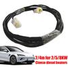 12V Diesel Heater Lcd Screen Extension Cable 5kw 2kw 8kw Diesel Heater Diesel Heater Cable 2/4M Adapter