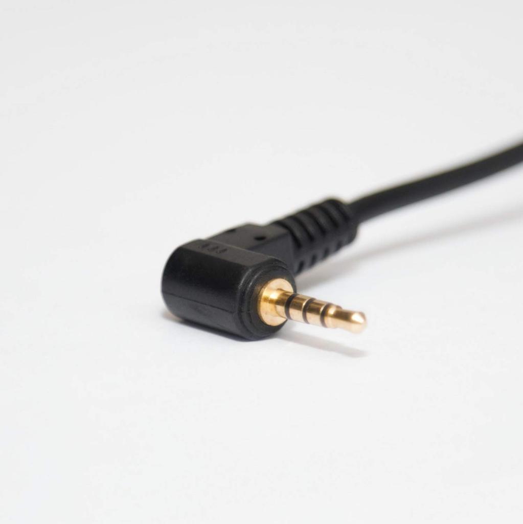 Basicest 2.5mm 4 Pole Extension Stereo Cable L Type Plug (3m) for Drive Recorder Back Camera