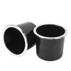 2 Pcs with Silver-plated Edges Drink Holder 73mm Can Holder Easy Installation Cup Holder  Boat