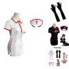 Chainsaw Man Makima Nurse Uniform Cosplay Costume Set With Headband And Stockings