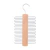 Double Tie Rack Wooden Scarf Hook Multifunctional Tie Hanger  Wardrobe