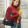 Fashion Multi-pockets Shoulder Bag For Women Large Capacity Crossbody Bag High Quality Leather Messenger Handbag Purse