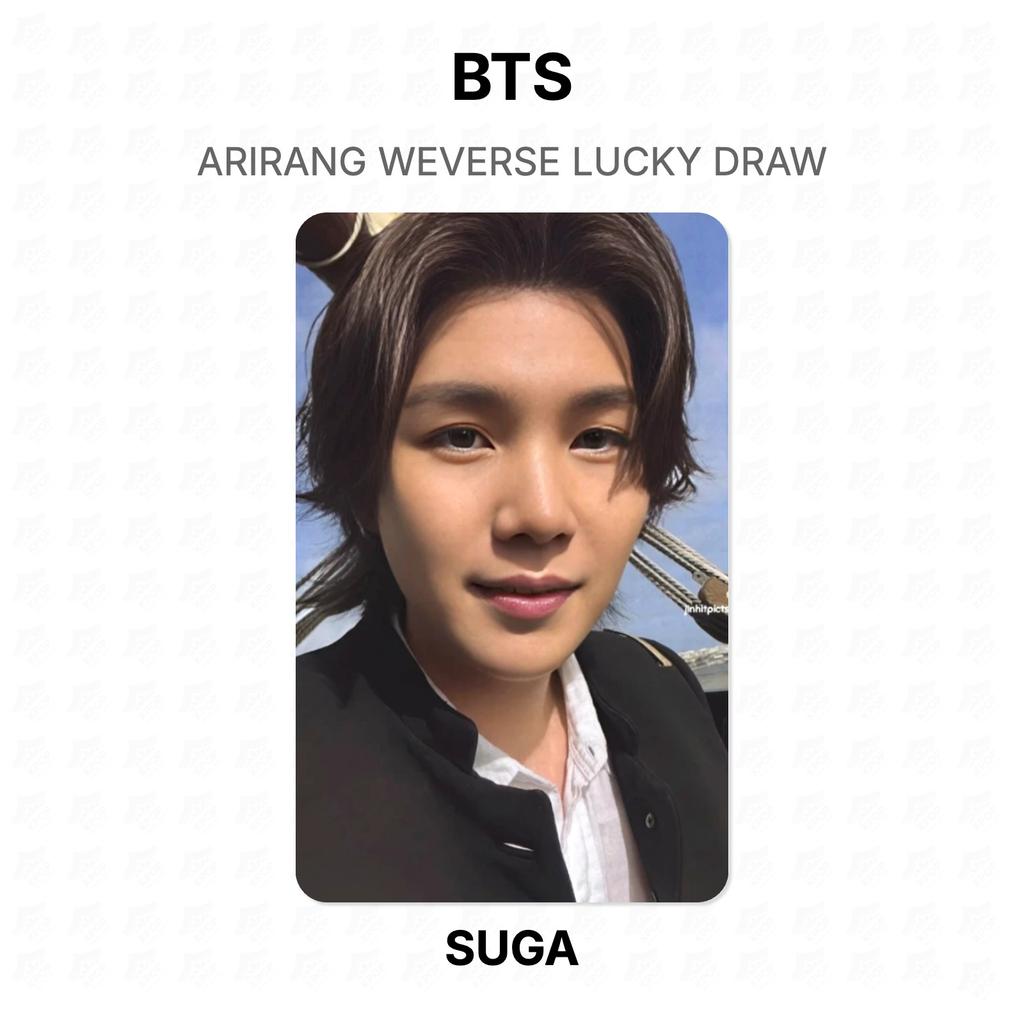 BTS ARIRANG WEVERSE Розыгрыш Official Photocard