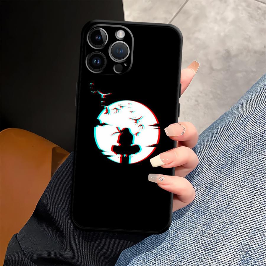 Чехол для телефона Apple iPhone 13 15 Pro 7 8 XR XS MAX Air 17 Pro Max 14 11 12 16 Funda Чехол для телефона Аниме Наруто Итачи