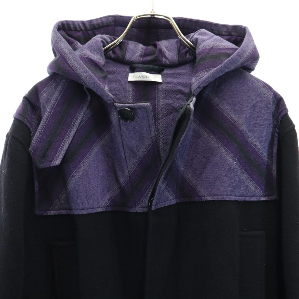 Дж.В.Андерсон. Пальто из шерсти с длинным рукавом US36 Серия Black Мужское Б/у