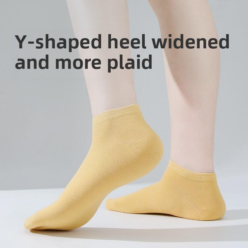 5 пар мужских носков-лодочек, носки впитывающие пот и дезодорирующие, короткие летние, короткие весенние носки