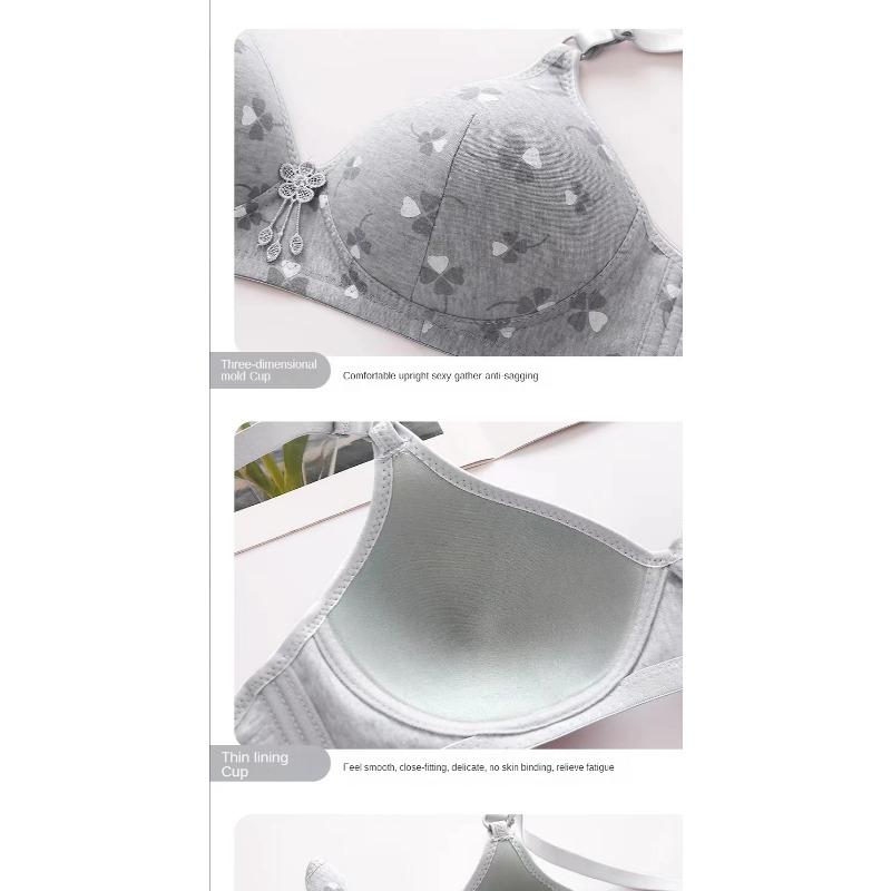 Тонкое нижнее белье большого размера, поддерживающее бюстгальтер с защитой от провисания груди, беспроводной, с эффектом пуш-ап, комфортное дышащее нижнее белье для мам