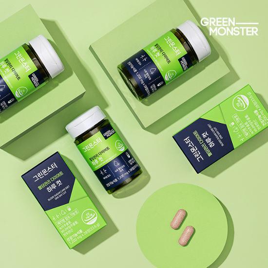 GREEN MONSTER Диета для контроля уровня сахара в крови Daily Cut 28 таблеток (28 дней стоит)