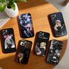 Чехол для телефона D-Death N-Note Миса для iPhone 17,16,15,14,13,12,11 Plus,Pro Max,XS, Мягкий силиконовый черный чехол