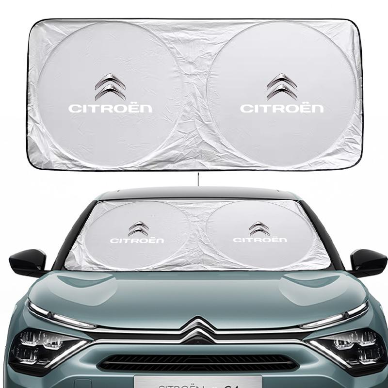 ASK2  Car Windshield Sun Shade Visor UV Protection Shield For Citroen Celysee C6 C3 C5 C1 C2 C4 Aircross Picasso Cactus Berlingo Saxo