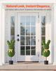 Artificial Topiary Bunny-Shape Boxwood Ball, 2 Set 914mm Faux Boxwood Plant Balls, Fake Silk Tree Look Real, Easy Assembly for Decor Front Porch