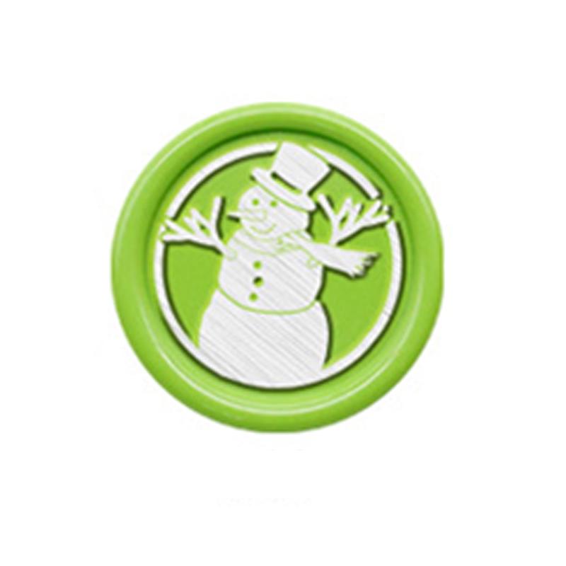 Рождественская восковая печать штамп старинная запечатывающая головка штампа для рождественской упаковки подарков открытки DIY скрапбукинг конверты приглашения