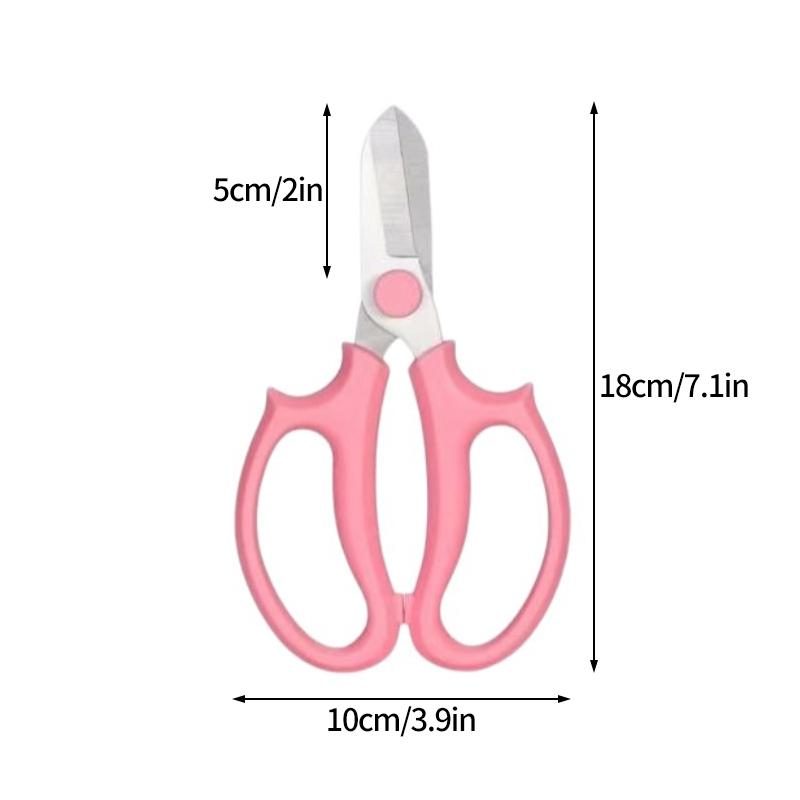 Bonsai Shears Durable Stainless Steel Blades Precise Trimming and Pruning Professional Garden Scissors for Flowers, Bonsai Trees