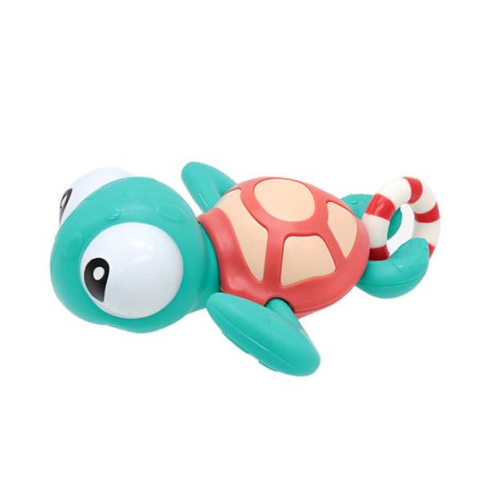 Мультяшная черепаха бобер плавающая модель заводной часовой механизм детская игрушка для ванны с водой