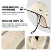 Шляпа Safari Hat для приключений Boonie Fishing UV Military Sun Sunshade Chin Wide UV Protection XL [TOP-EX] для женщин, Шляпа, складная, с хвостиком, Шляпа, Шляпа,