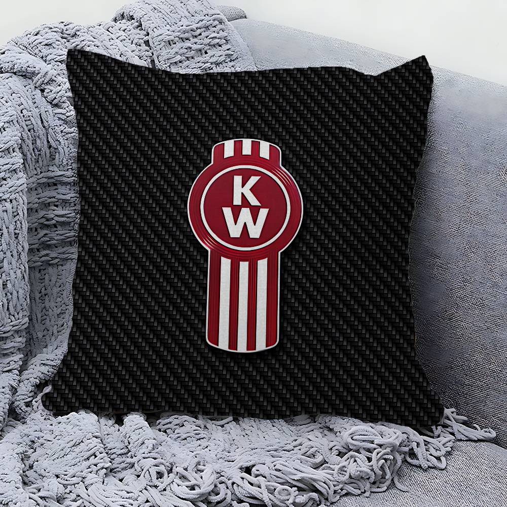 K-Kenworths Logo Pillow Gifts Home Office Furnishings Bedroom Sofa Car Cushion Cover Case 45X45Cm