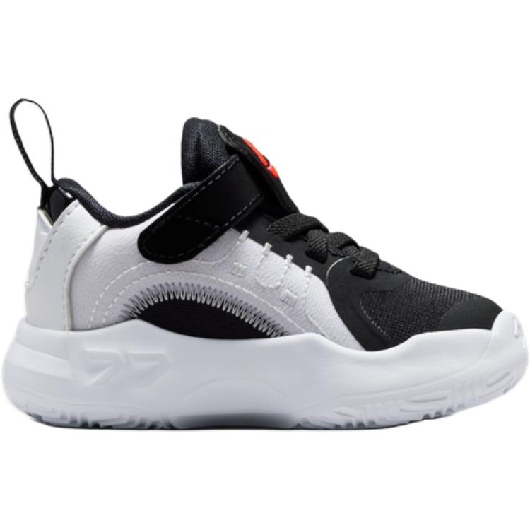 Детские кроссовки Air Jordan Luka 4 TD White Cement Черный Волчий серый Ярко-малиновый HJ5227-101