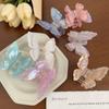 Elf Butterfly Hair Clip Acetic Acid Large Shark Clip Acetate Butterfly Hair Claw Daily