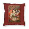 Chapel Tattoo Vintage Body Square Pillowcase Polyester Linen Velvet Creative Zip Decor Home Cushion Cover