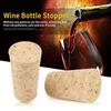 Винные пробки Стандартные Натуральные Пробки из Мягкой Древесины Многоразовые Конические Уплотнительные Пробки Портативные Пробки для Пивных Бутылок для Винной Бутылки