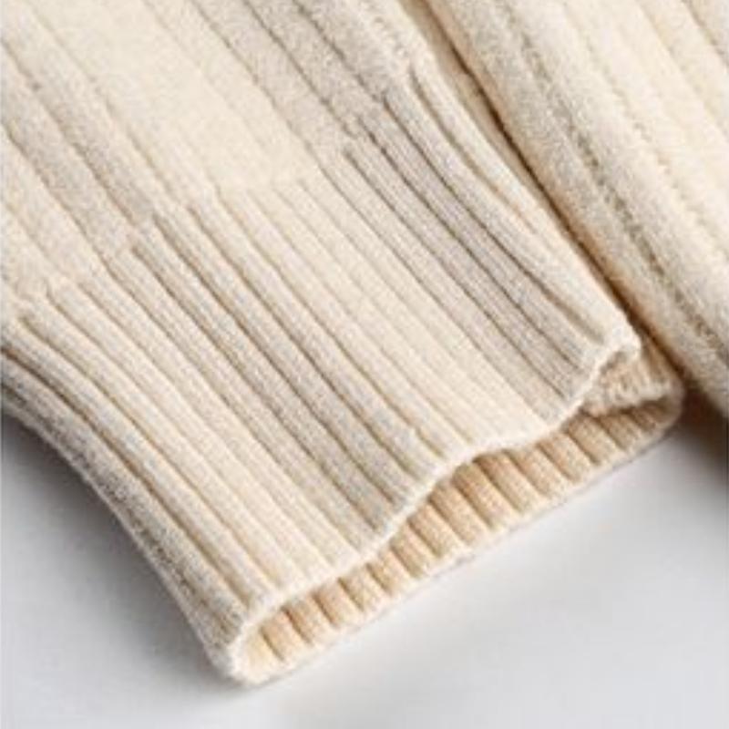 Трикотаж с полувысоким воротником, элегантные топы, женская мода, осень-зима, утолщенный внутренний свитер плюс флис, повседневный теплый пуловер