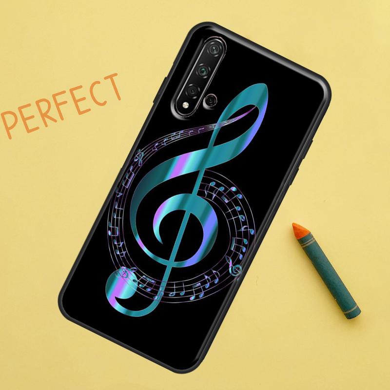Музыкальная нота Музыкальная нота Для Huawei Nova Y91 Y70 Y72 Y73 Y60 Y90 Y61 8i 7i 11i 12i 12s 9 10 SE P20 P30 P40 Lite Чехол