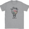 Be The Light Matthew 5 14 T-Shirt Christian Bible Jesus God Praise Worship Tee