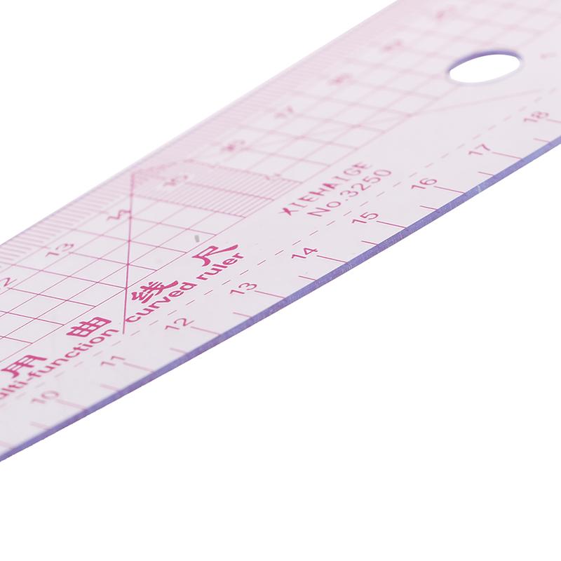 1 шт. супер мягкая пластиковая линейка для рисования портновская линейка швейный инструмент