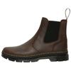 Dr. Martens Leather Trendy Versatile Short Chelsea Boots Unisex Boots Dark-Brown 25978207