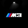 2/4Pcs LED Car HD Door Welcome Light For BMW E70 F15 E90 E92 E60 E61 E65 F01 F02 F10 F15 F30 F48 M5 G30 G38 X1 X2 X3 X4 X5 X6 M3 VL4