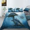 Cartoon Dinosaur Digital Printing Bedding Two Or Three Piece Digital Printing Polyester