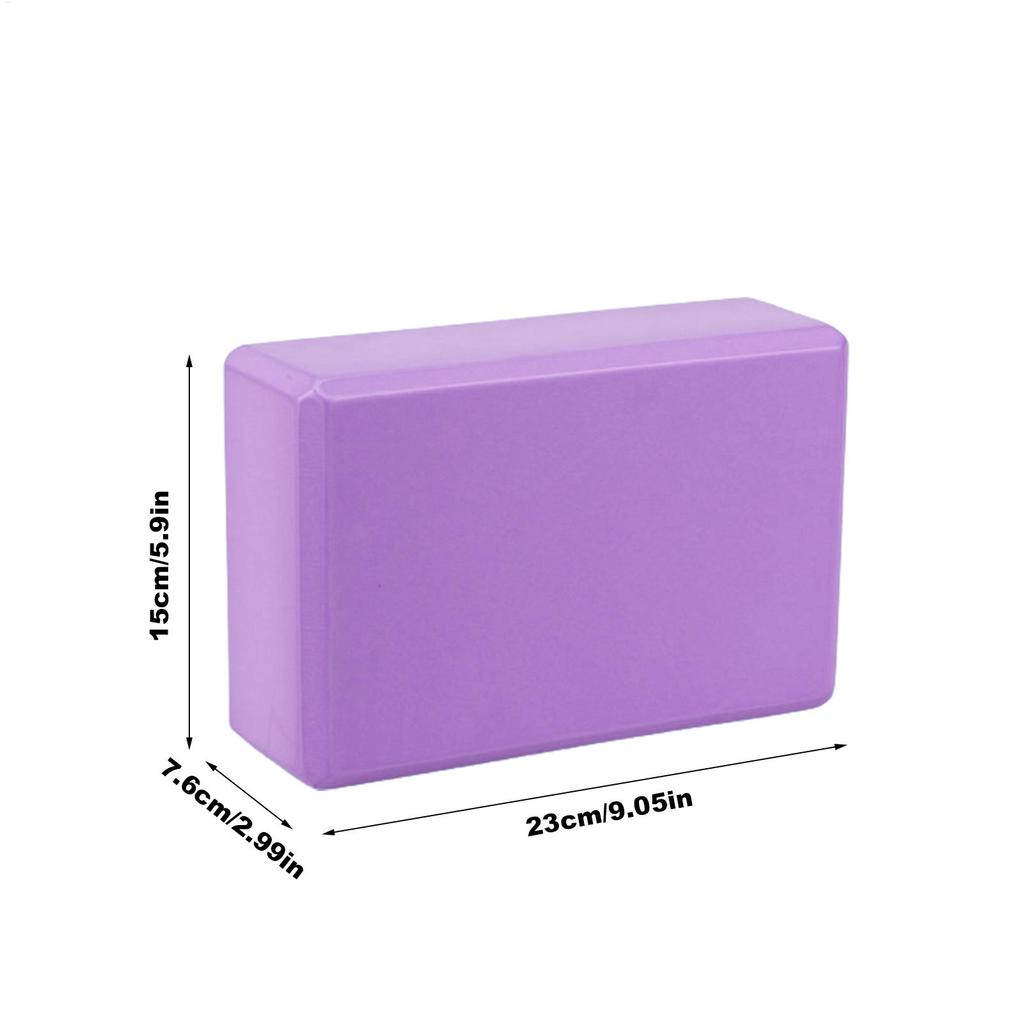 High Density EVA Yoga Block Brick Foaming Foam Home Exercise Fitness Health Gym Practice Tool