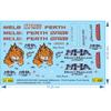 Kerswells Melbourne - Perth Express Truck Decals - 1/50 - Water Decal